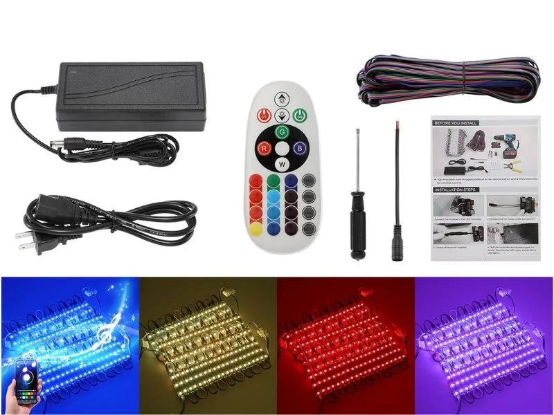 Module LED RGB hiển thị màu sắc rực rỡ