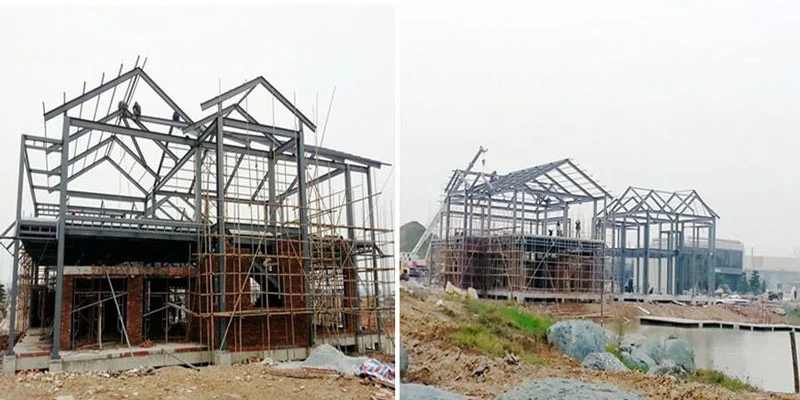 Mẫu nhà xưởng 2 tầng nhỏ