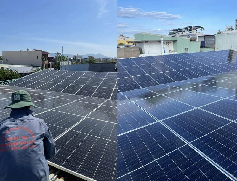 Sunrise Solar lắp đặt hệ thống đèn năng lượng mặt trời