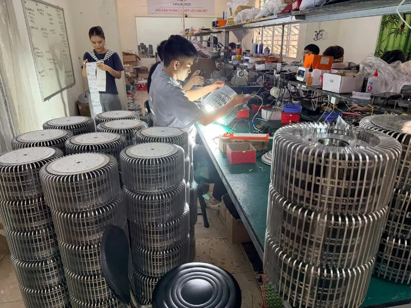 Test sáng đầy đủ trong quá trình lắp đặt