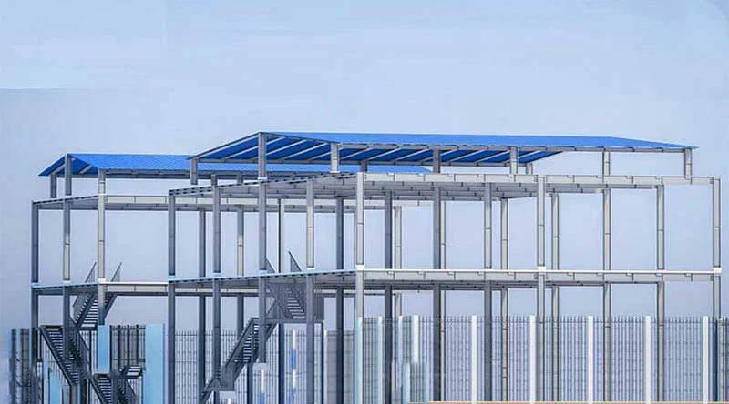 Xưởng 2 tầng cao thoáng