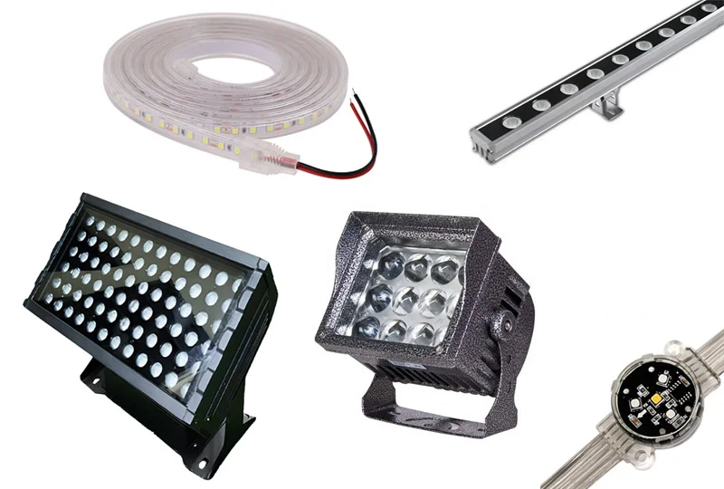 Các loại đèn LED trang trí tòa nhà