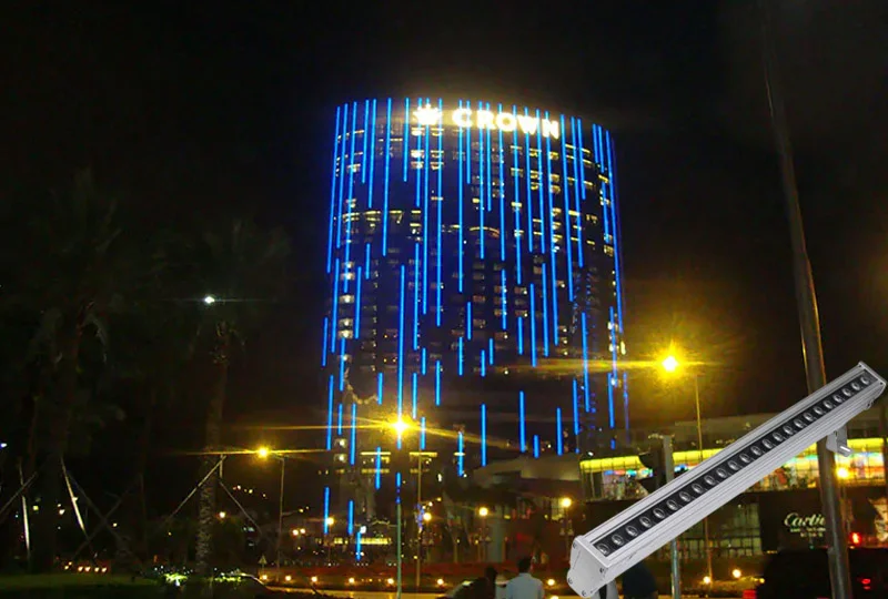 Đèn LED thanh trang trí tòa nhà