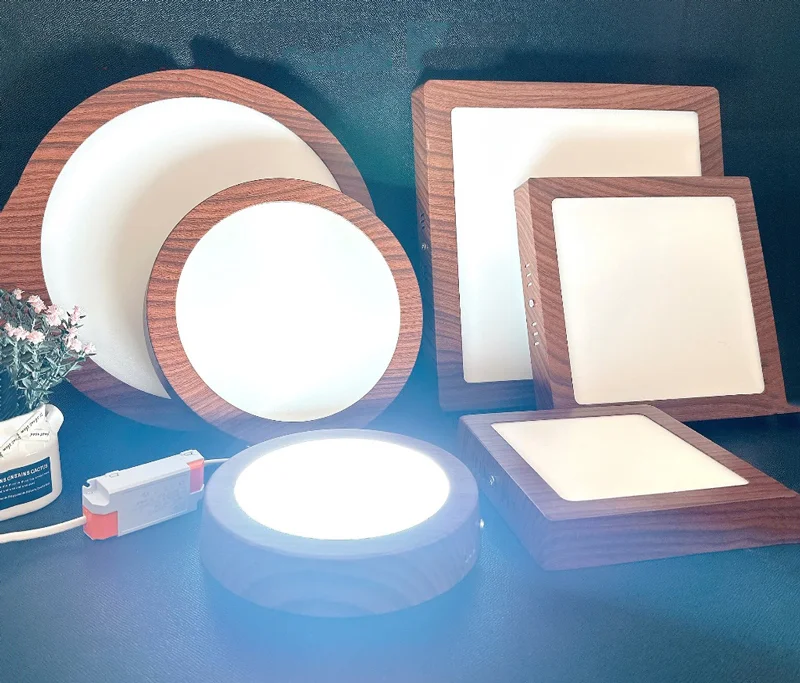 Đèn ốp trần gỗ đa dạng kiểu dáng đẹp