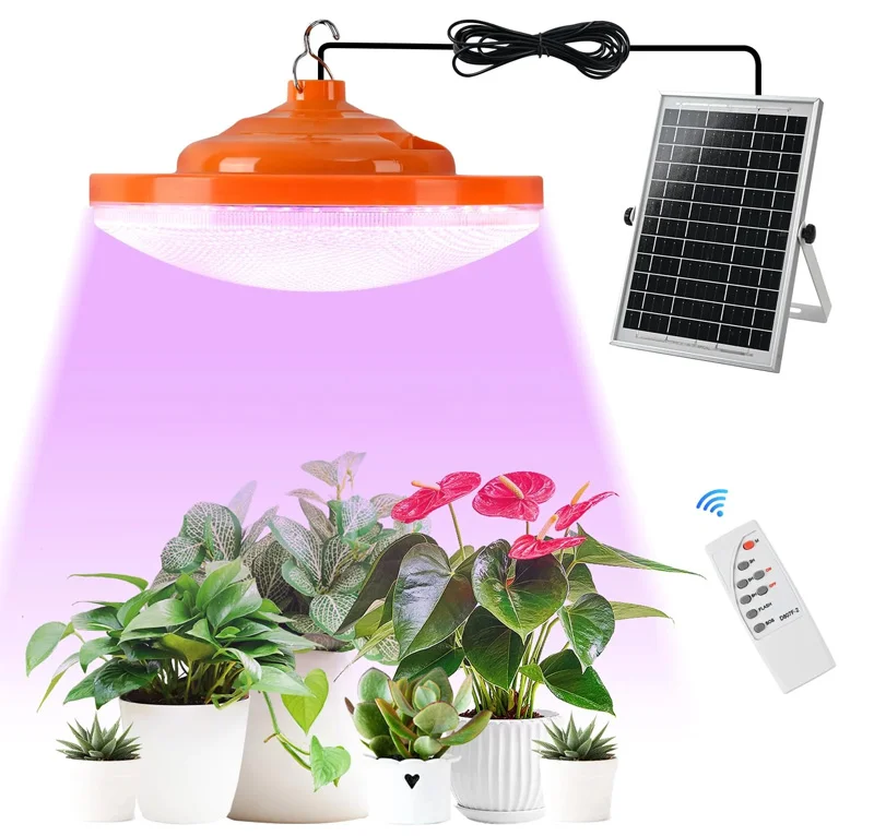 Đèn UFO trồng cây năng lượng mặt trời
