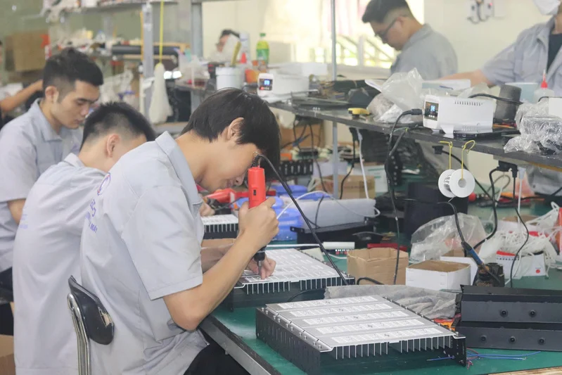 Các công đoạn được hoàn thiện tỉ mỉ