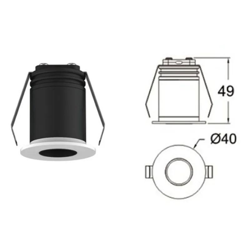 Đèn LED Spotlight mini 3W HLDLVSV