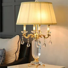 Đèn ngủ đầu giường tân cổ điển HLSD638