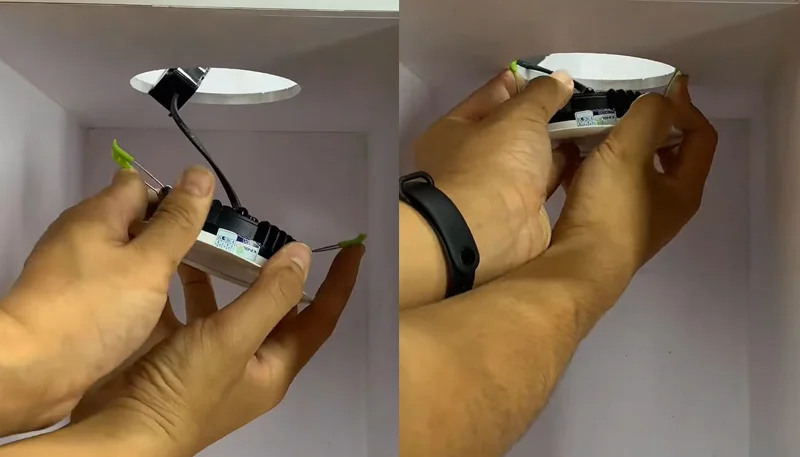 Cách thay đèn LED âm trần đúng kỹ thuật, an toàn tại nhà