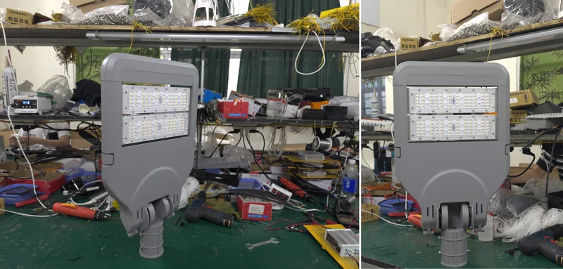 Mẫu đèn đường HLS24 100w do HALEDCO sản xuất