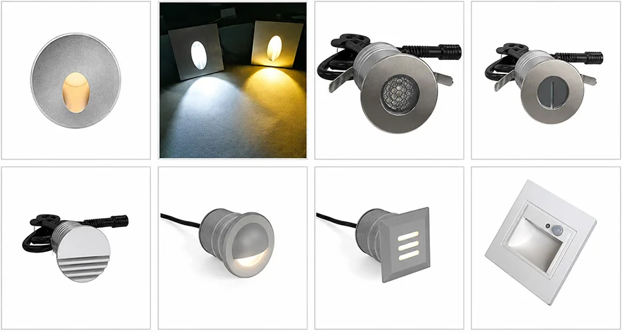 Các mẫu đèn LED âm bậc cầu thang đẹp