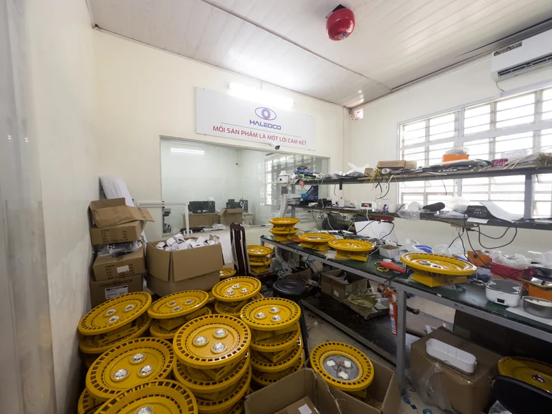 HALEDCO cung cấp đèn chống nổ cho dự án