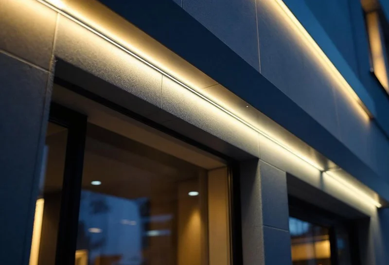 LED thanh nhôm cho mặt tiền
