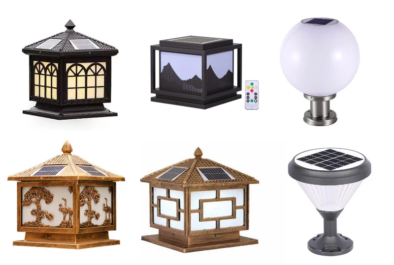 Các mẫu đèn hàng rào cho nhà cấp 4 nông thôn