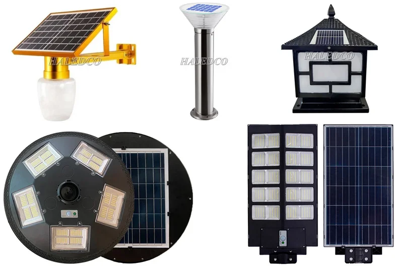 Các mẫu đèn năng lượng mặt trời pin liền