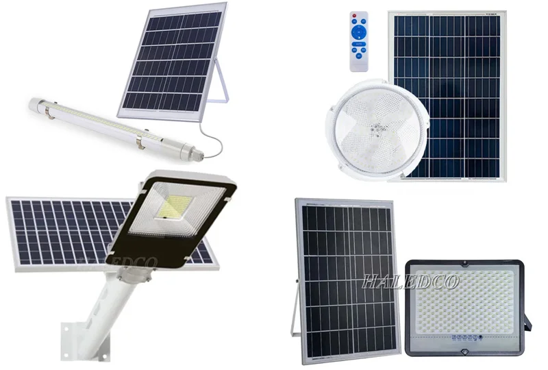 Các mẫu đèn năng lượng mặt trời pin rời