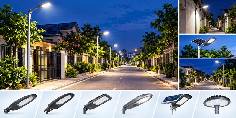 Hướng dẫn chọn đèn đường cho ngõ xóm, khu dân cư
