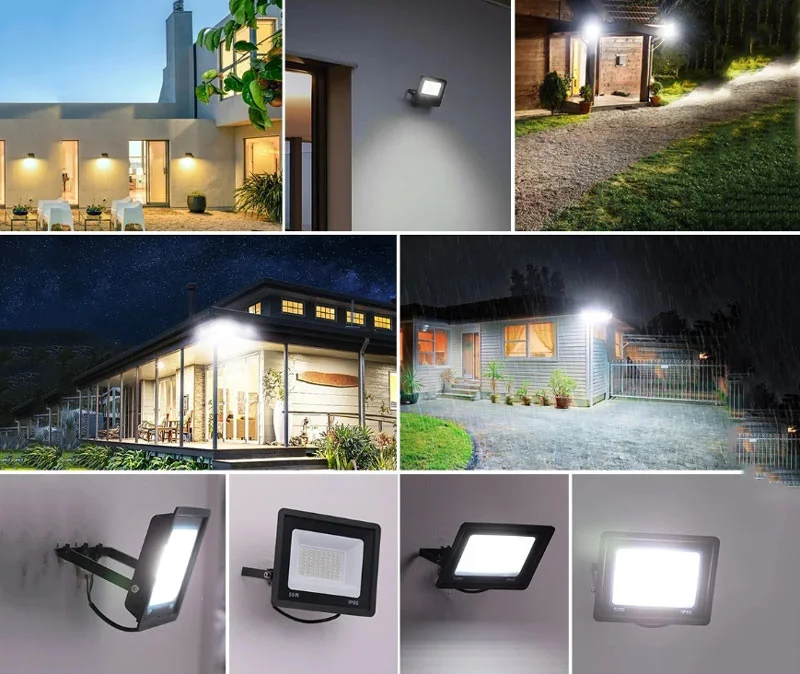 Cách lắp đèn pha cảm ứng cho sân vườn