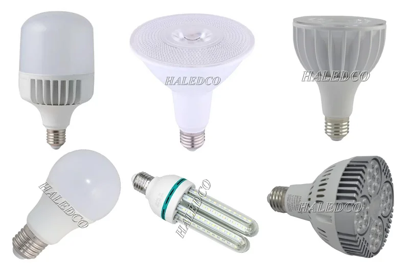 Các kiểu dáng đèn LED đui xoáy