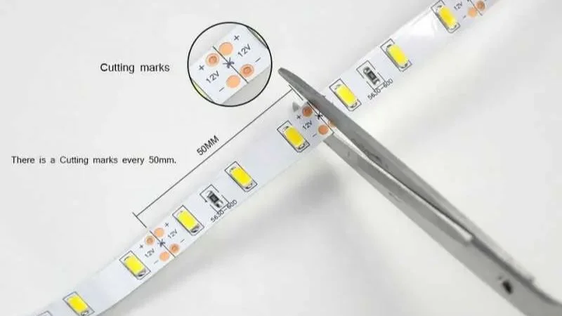 Cách lắp đặt đèn LED dây dán 220V