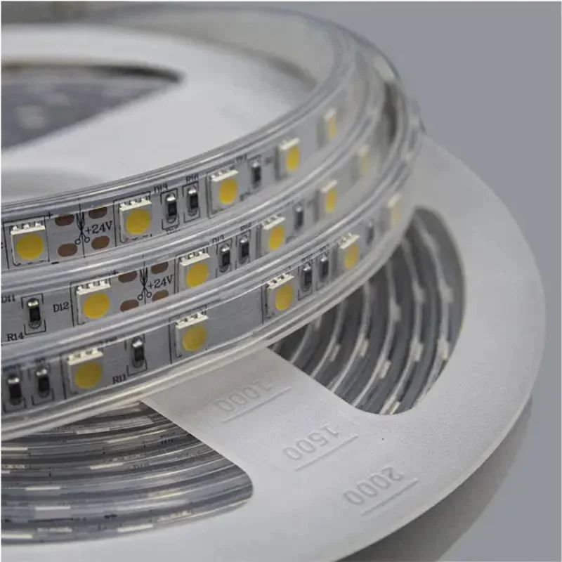 Dây đèn LED đơn sắc 5050 12V IP68