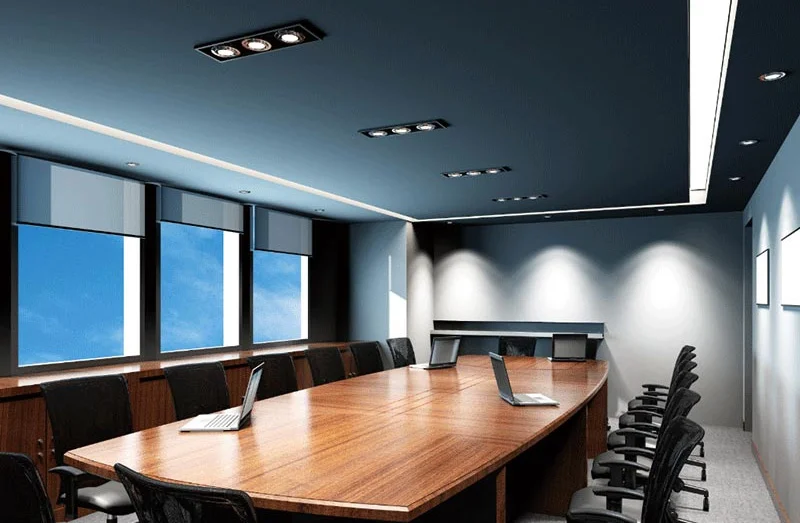 Đèn âm trần LED 15w lắp đặt cho văn phòng