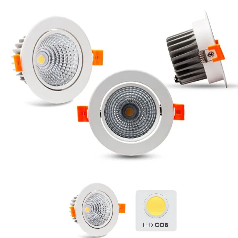 Đèn âm trần 24W kiểu dáng hình tròn