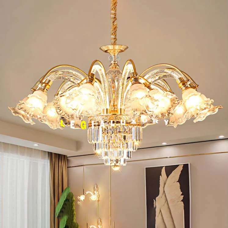 Kiểu dáng đèn chùm tân cổ điển