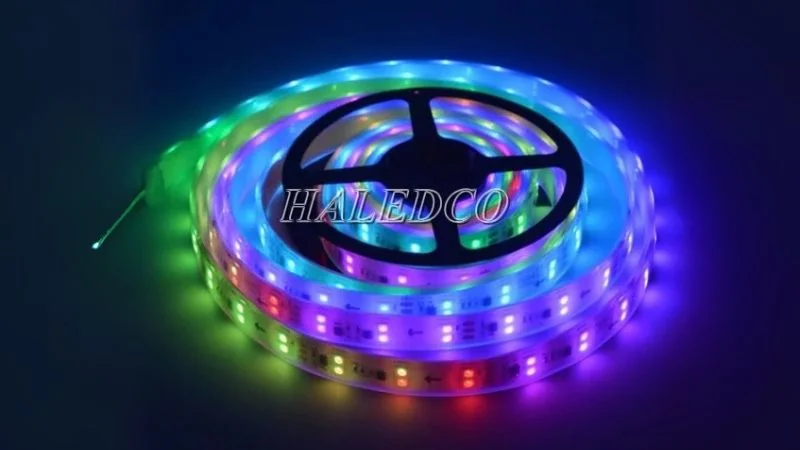 Đèn LED 12V 5050 chống nước IP67 nhiều chế độ đổi màu