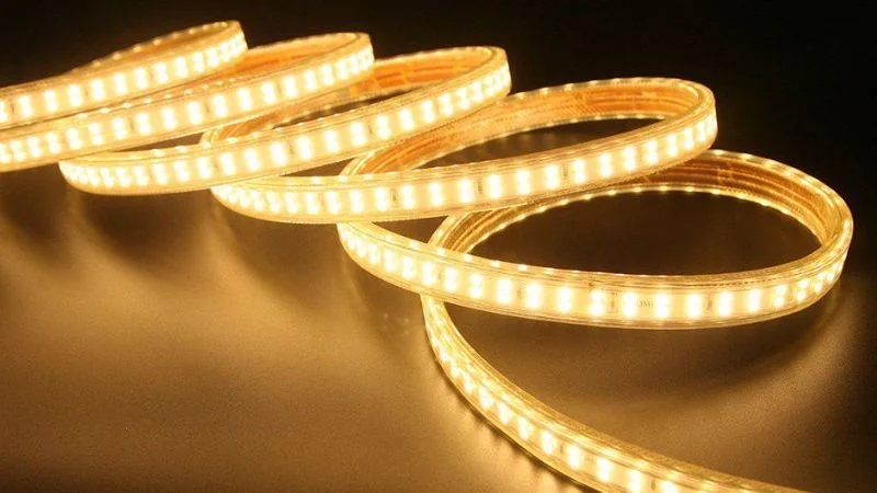 Đèn LED dây 2 hàng bóng siêu sáng
