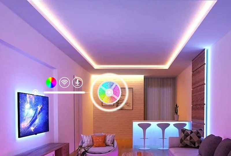 Đèn LED dây hắt trần thạch cao