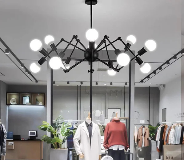 Đèn LED tròn trang trí của hàng thời trang