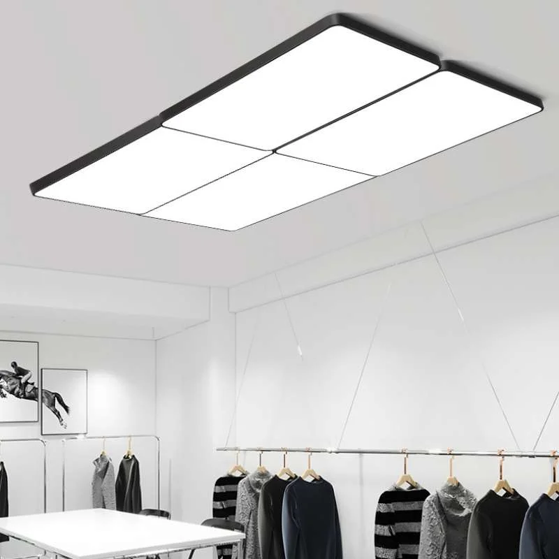 Đèn LED hộp chữ nhật phong cách tối giản