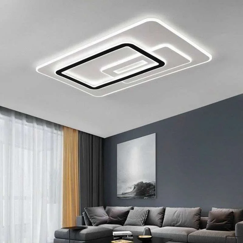 Đèn ốp trần hình chữ nhật đẹp