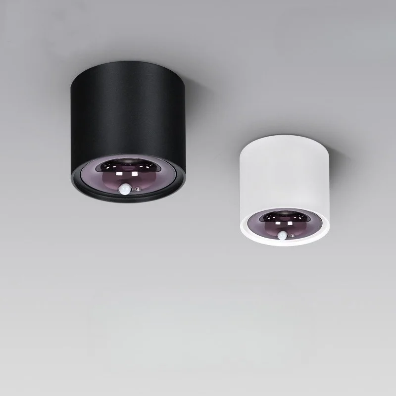 Lắp đèn ốp trần ống bơ cho phòng ngủ cảm biến