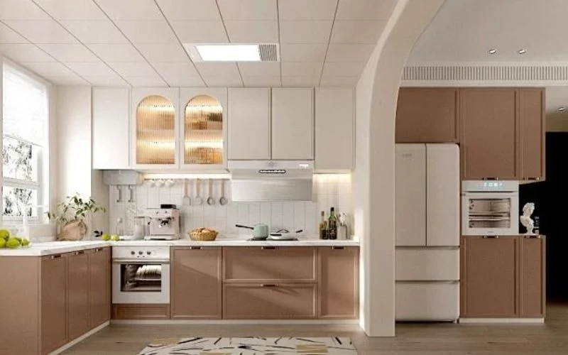 Đèn ốp trần panel phòng bếp