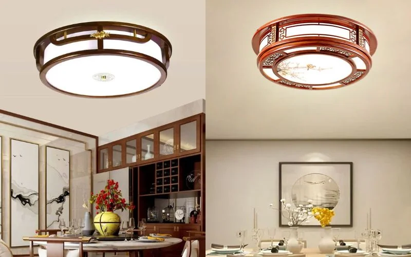 Đèn ốp trần phòng bếp tân cổ điển