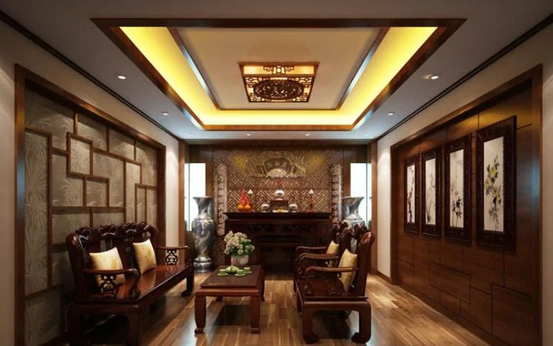 Nên chọn đèn phòng thờ ốp trần ánh sáng vàng tạo cảm giác ấm cúng