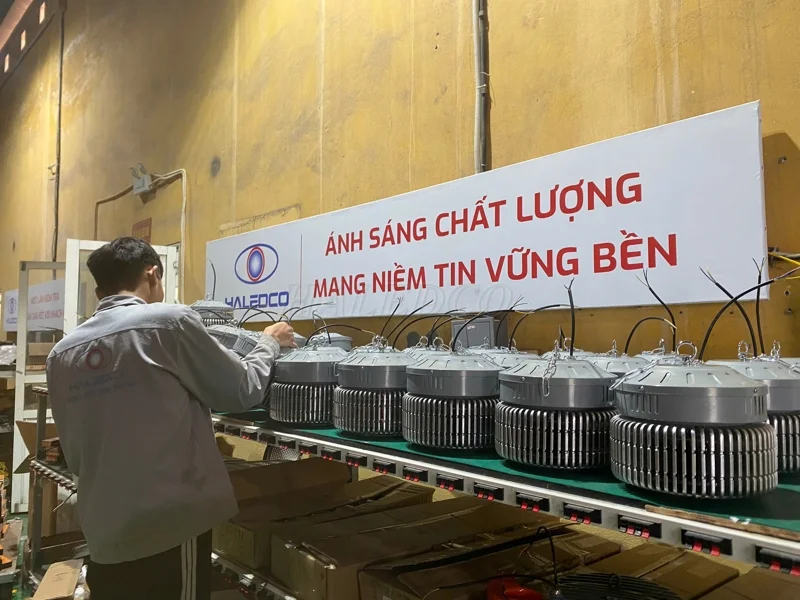 HALEDCO kiểm soát chất lượng tại nhà máy