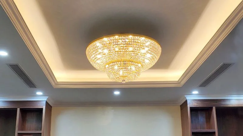 Hướng dẫn lắp đặt đèn ốp trần tại nhà