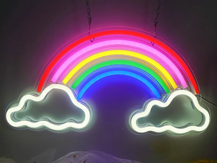 LED Rainbow cho ánh sáng nhẹ nhàng