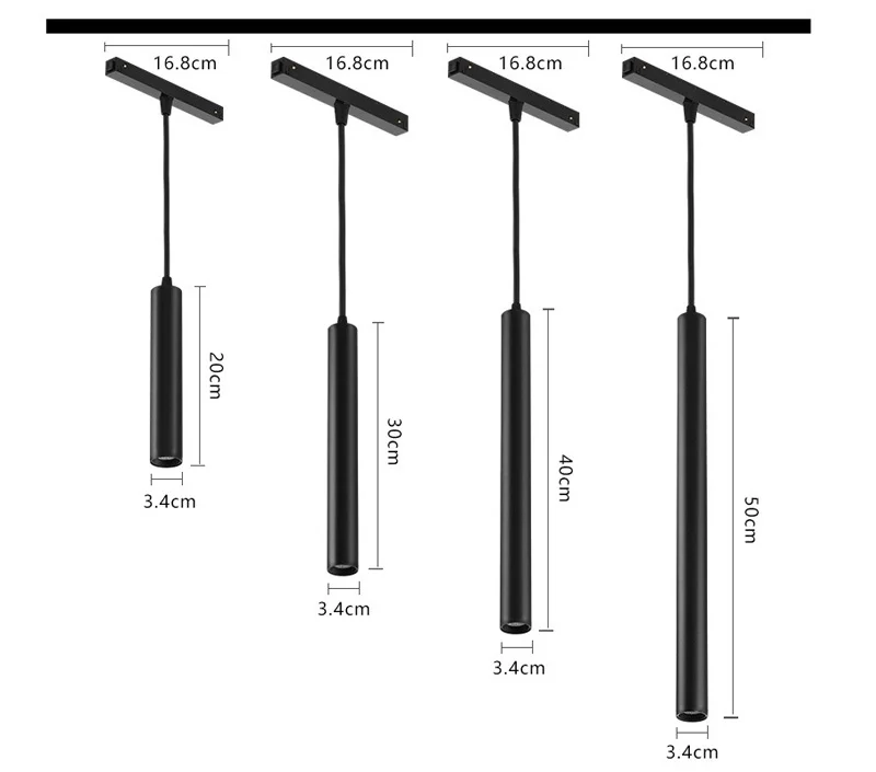Loại đèn rọi ray thả trần