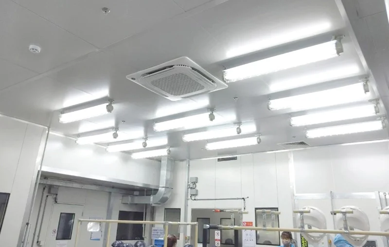 Máng đèn đơn lắp đèn chống nổ