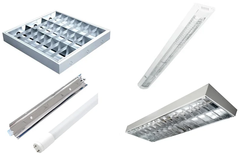 Máng đèn LED lắp nổi ốp trần