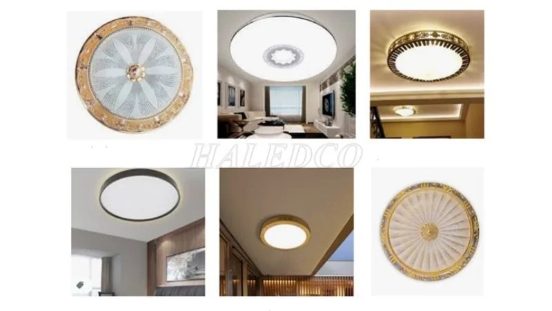 Một số mẫu đèn ốp trần sảnh đẹp