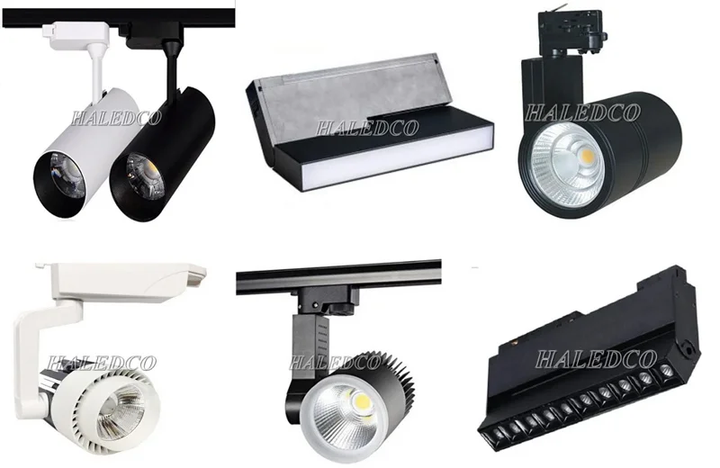 Phân loại đèn rọi ray 20w theo kiểu dáng