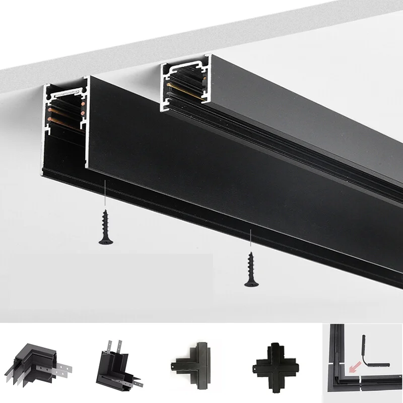 Phụ kiện khớp nối thanh ray nam châm